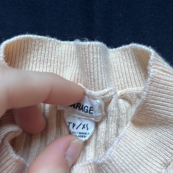 high neck garage tee - Picture 2 of 2